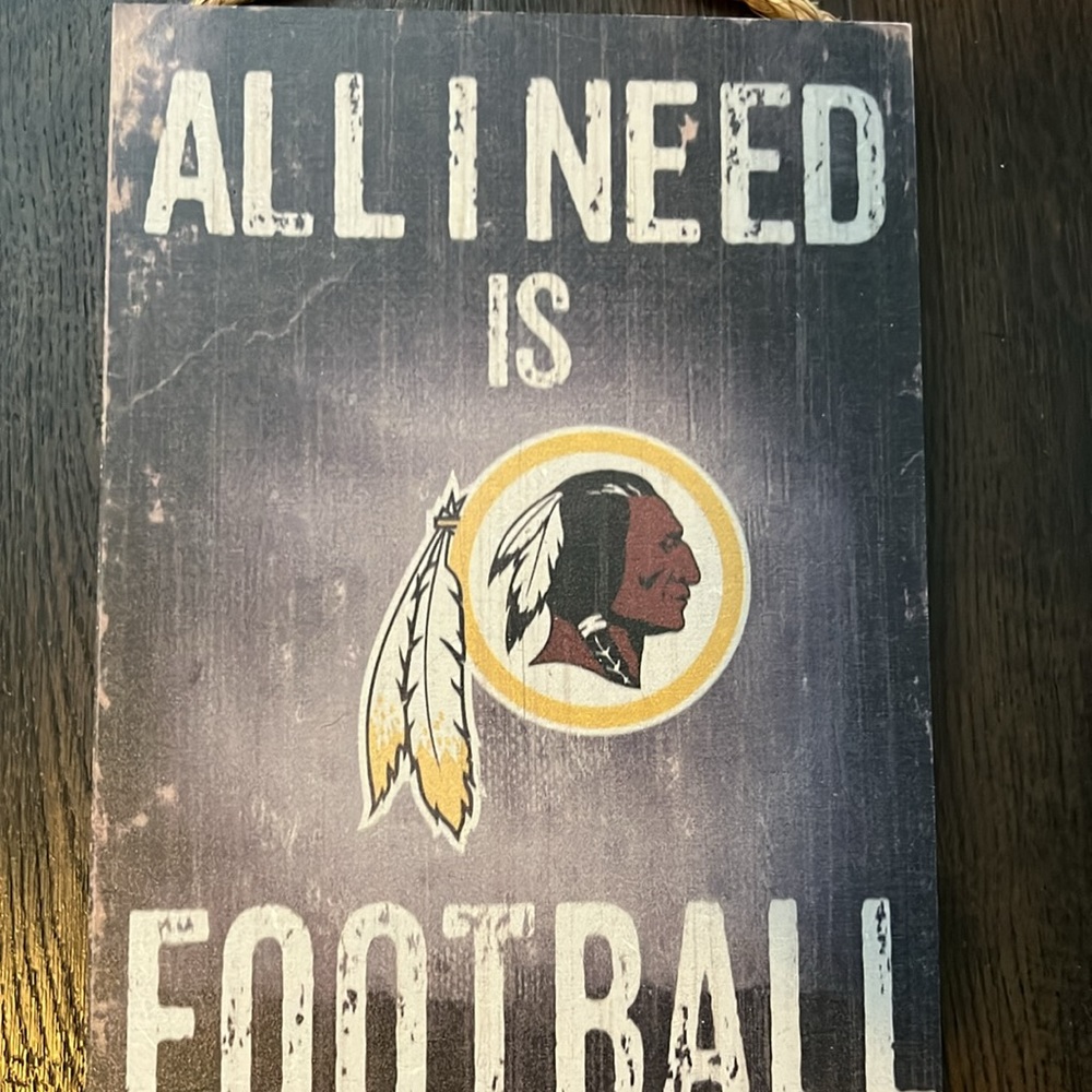 NFL Washington Sign - Picture 2 of 5